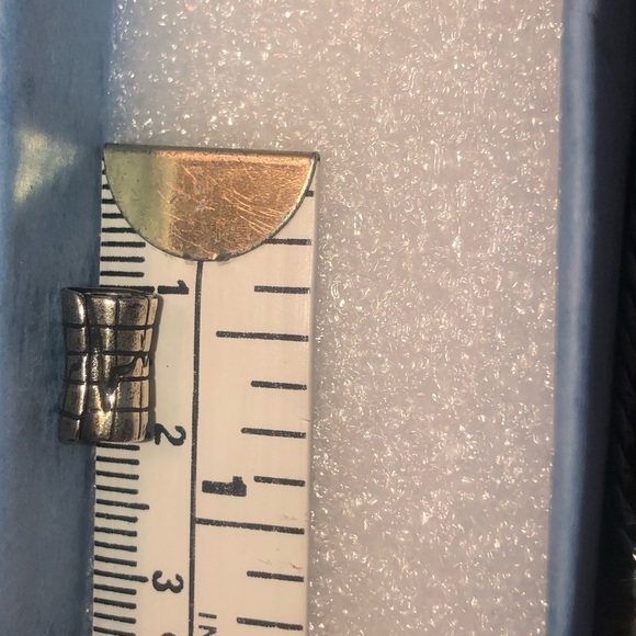 TROLLBEADS HeartBeat Bead 925 LAA Sterling Silver Bead Charm Approx 10mm Length - Picture 7 of 9